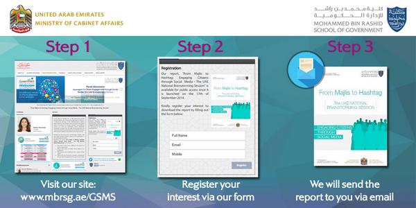 MBRSG's tweet photo. Here are three simple steps to access our report on #UAEbrainstorm report #GSMS14 - Visit http://t.co/YoK4IMJgUl
http://t.co/228rlTIpLm