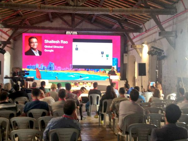 . <a href="/shaileshrao/">Shailesh Rao</a> taking the stage #DLDTelAviv