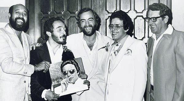 faniavive Ralph Mercado, Willie Colón, Jerry Masucci y Héctor Lavoe en tiempos gloriosos; @VoceroPR @mariammichelle