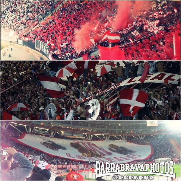 barrabravphotos's tweet photo. Los Leales [Estudiantes] en el Clasico Platense http://t.co/OVC0aLIjAj