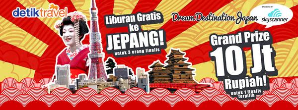 Ikutan <a href="/mykurrota/">My Kurrota Ayuni C</a> Ini dia cara pergi ke Jepang tanpa biaya sama sekali bit.ly/1qExcLS #DreamDestinationJapan "