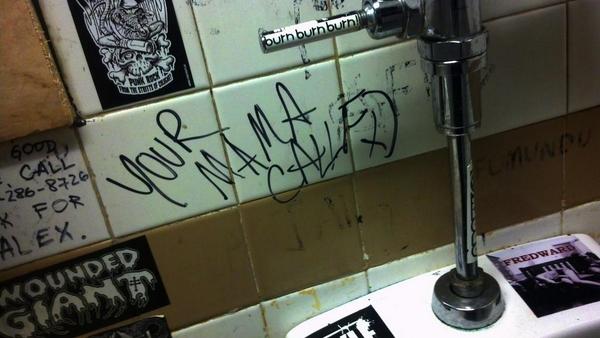 Heretic702's tweet photo. Stood at the urinal and chuckled out loud.  Glad I was in there alone. http://t.co/OcdS7Tkofm