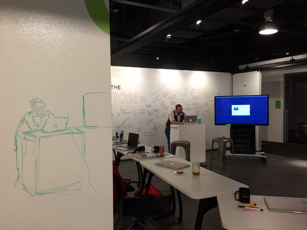 stateofrelate's tweet photo. Double Devin #ibmmaelstrom http://t.co/haBzQ8XtDo