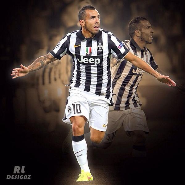 RLDesignz's tweet photo. #Tevez #Juventus #Beast!❗️ http://t.co/utkS4MJP9k