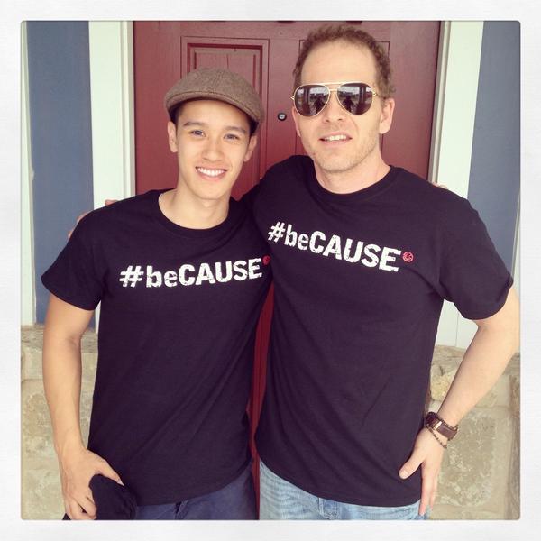 ATGProds's tweet photo. Blessed to have these 2 talented guys help tell our unique #atgprods story and spread our #beCAUSE movement! http://t.co/ZlWT0qFoUG