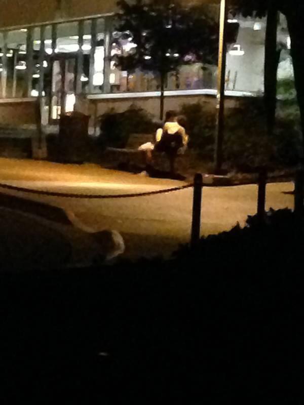MakeoutClemson's tweet photo. Wendy's at 3am http://t.co/puuuxSc84V