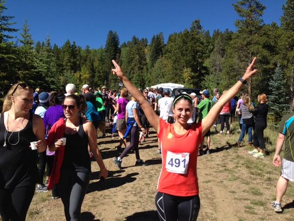 myrightbite's tweet photo. Congrats to Maria for finishing the 5K trail race at 3000 meters at 4th place! #Marathon http://t.co/4r3SXLR0D0