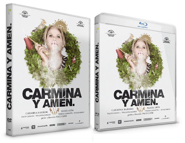 carminayamen's tweet photo. ¡LLEGÓ EL GRAN DÍA! Ya está disponible en DVD y BD la película #CarminaYAmén. Un RT si tú también crees en Carmina ;) http://t.co/57u0btY3Ig