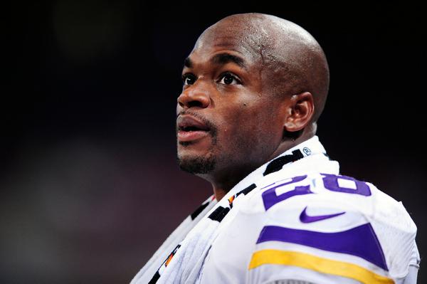 Adrian Peterson has been exempt from all team activities for the time being. (@120Sports/Twitter) Adrian Peterson has been exempt from all team activities for the time being. (@120Sports/Twitter)