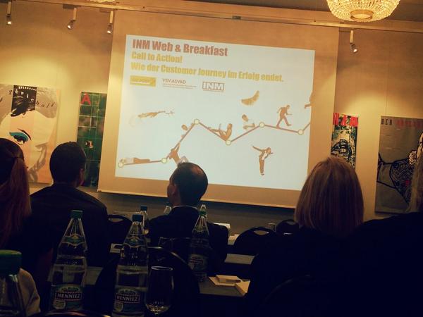 InsaLara's tweet photo. Spannend at Power Breakfast. #INM #Post #Call2Action #CustomerJourney http://t.co/jWZx5x2Njk