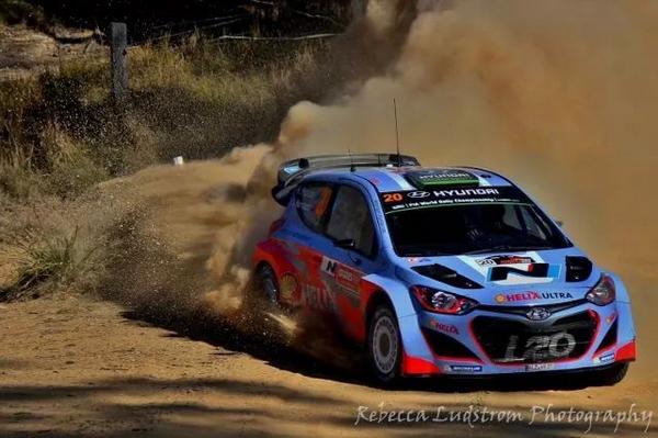 rivablack75's tweet photo. #wrcaustralia #shipmans 14th sept 2014 @HaydenPaddon @RallyAustralia @OfficialWRC @HyundaiWRC http://t.co/ua1Ewym4xq