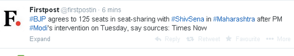 nagesh_r_rao's tweet photo. Nobody is leaking anything to #NewstradersofIndia So @firstpostin quotes unknown sources of @timesnow LOL http://t.co/L7FNOCujvG