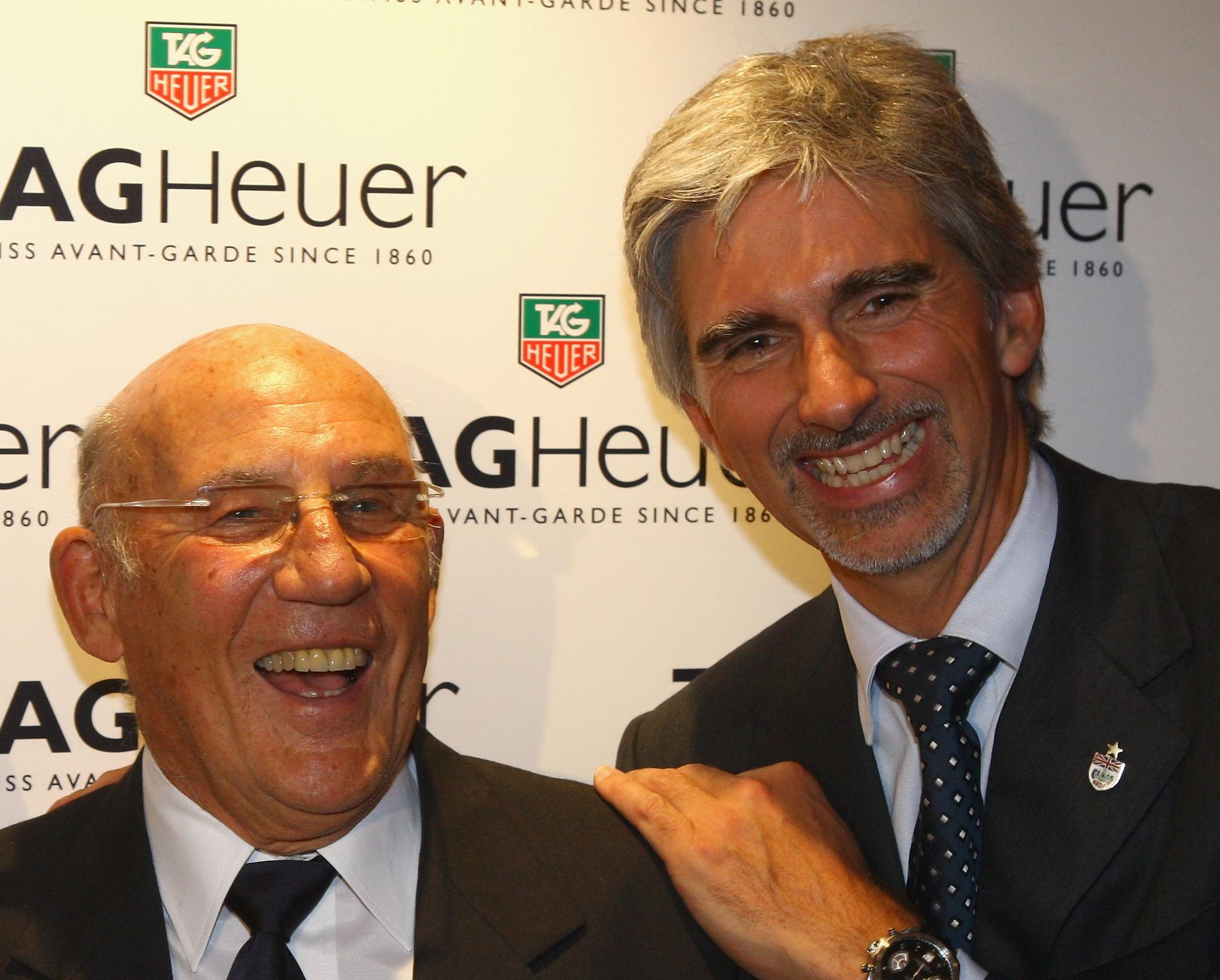 Two British F1 legends celebrate their birthdays today.  Happy Birthday to Stirling Moss (85) and Damon Hill (54)! 