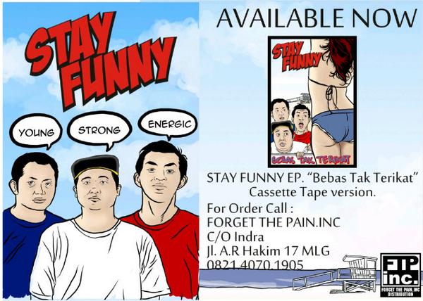 Bebas tak terikat.hari ini rilis di hanya 15rb untuk pas di acara :) #CassetteStoreDayMLG