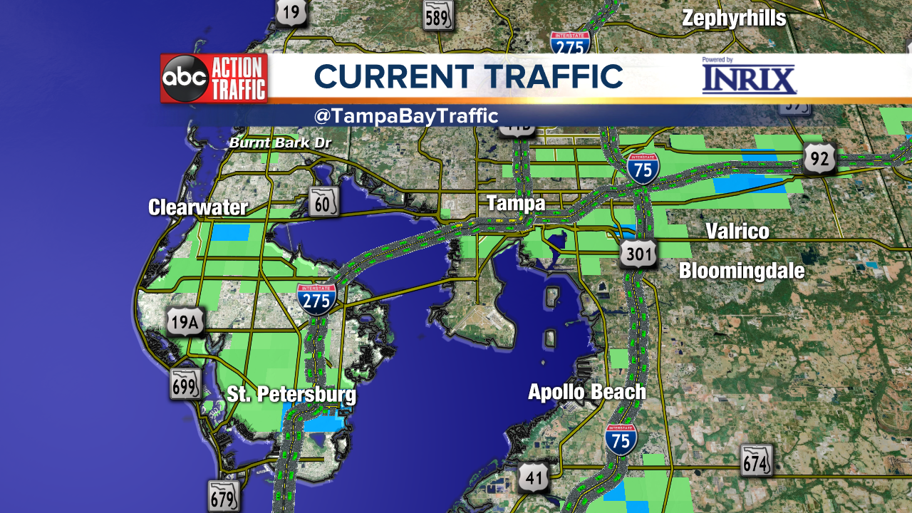 Tampa Bay Traffic on Twitter "The roads are wet this morning & there