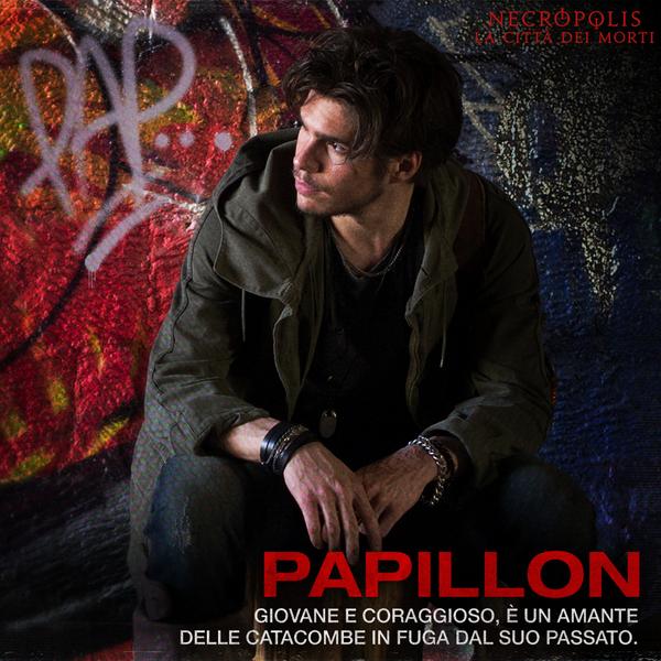NecropolisIT's tweet photo. Da cosa fugge Papillon? #Necropolis #LaCittàDeiMorti, trova il cinema più vicino qui > http://t.co/BlUaHUto3v http://t.co/covIFDlyza