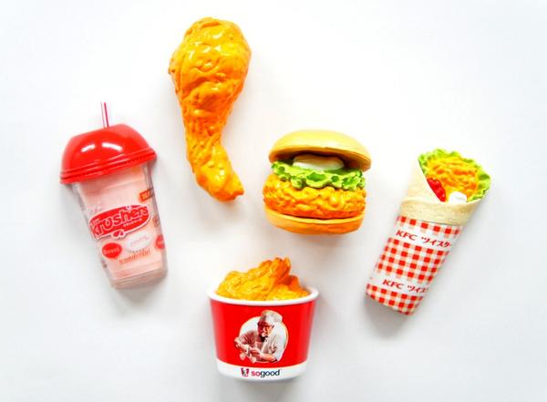 人気メニューのマグネットコレクション！全種類が集まると、とても