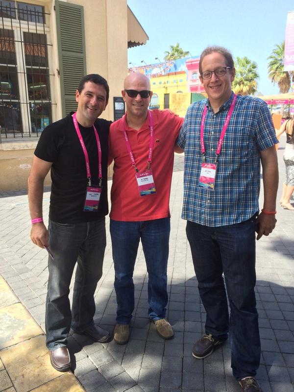 Great to see <a href="/jeffpulver/">Jeff Keni Pulver 🌻</a> and Ariel of <a href="/SPEEDBit/">Patience Overrated</a> <a href="/DLDTelAviv/">DLD Tel Aviv</a>