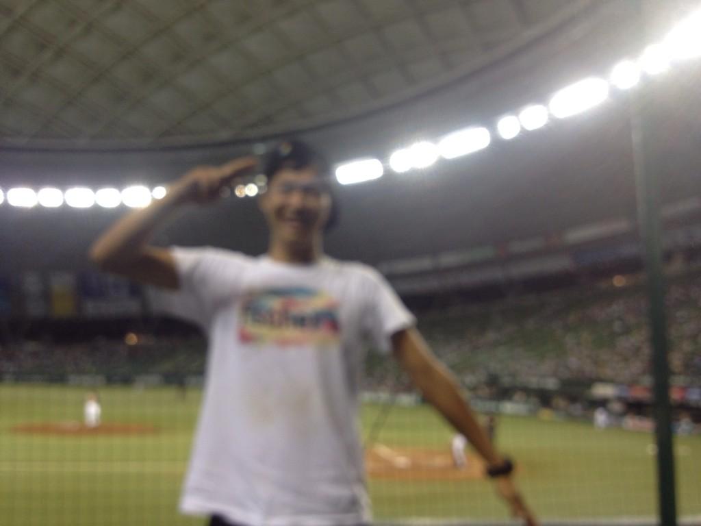 ンダホ Fischer S プロ野球観に来た 日ハム対西武 ネット裏 フィッシャーズt着てるから映るかも 興奮しかない Http T Co Gf5tdt6xe0