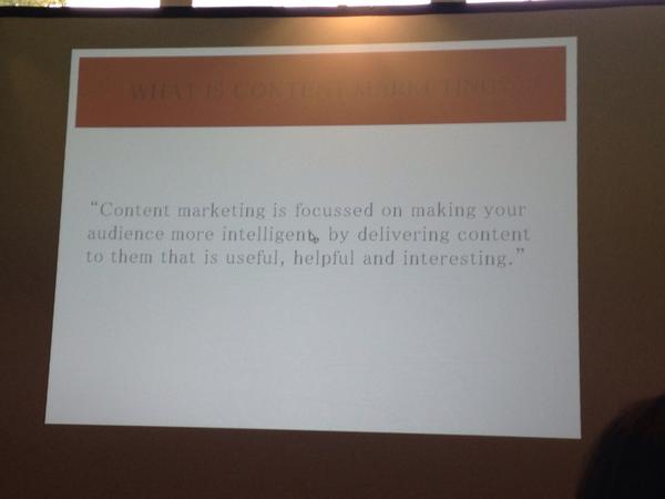 J_essp's tweet image. What is content marketing? @Laurendawn87 #v1tech