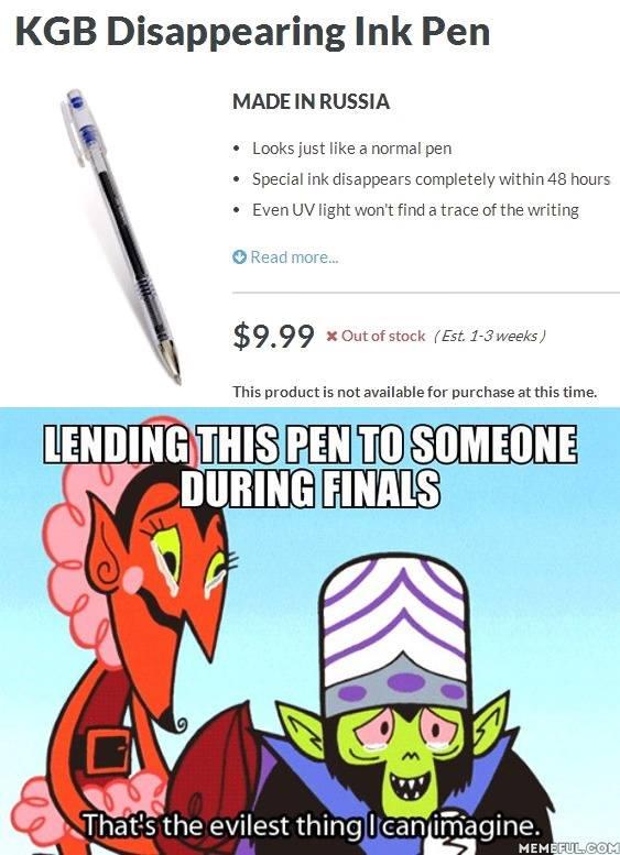 OsamaKhans's tweet photo. Having that pen or not... my exam papers still look the same.. http://t.co/J8KZHMDYEK