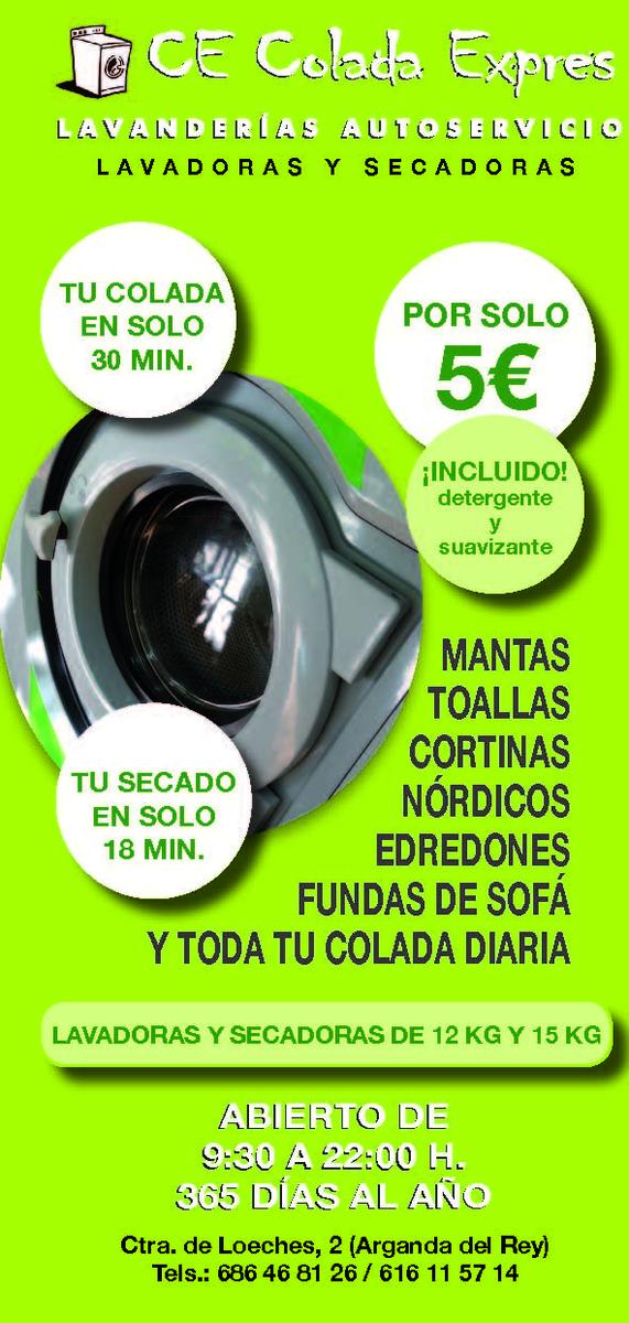 ArgandExpres's tweet image. Llegan las lluvias, te ayudamos con el secado de tus prendas. lava y seca tu colada en Colada Expres #Arganda