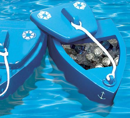 HeavensDogMum's tweet image. #Pool floaters can be turned into ice buckets to keep your drinks chilled. #PartyHack