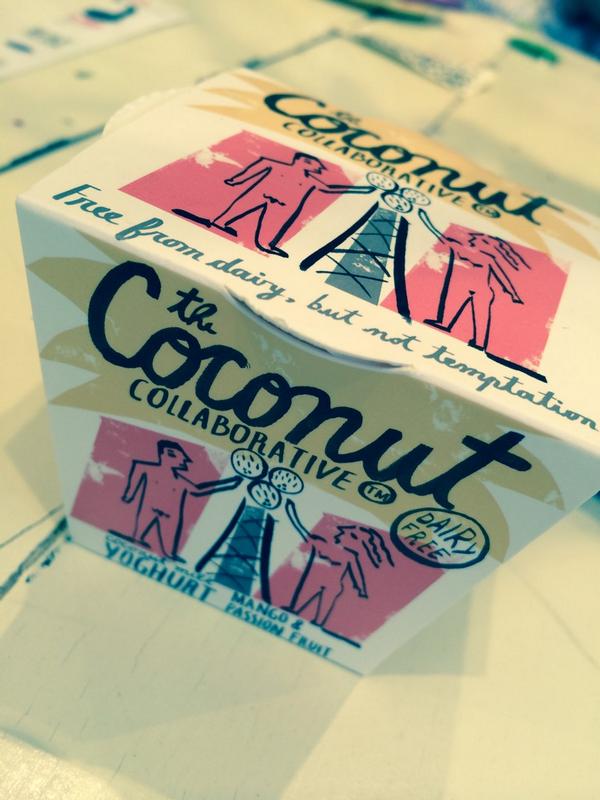 BrideDeForce's tweet photo. I've found your new favourite food to be @FleurDeForce !!#thecoconutcollaborative http://t.co/ofnb2Ltt6v