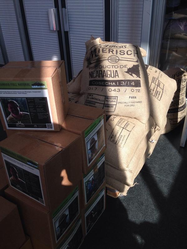 Just arrived to Kaffee Campus in Berlin, and what is the first thing I see!