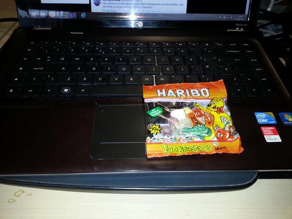 I love ordering things from <a href="/OverclockersUK/">Overclockers UK</a> for <a href="/BriggOffice/">Brigg Office </a> , 2nd bag of haribo in 2 days!! #NomNomNom