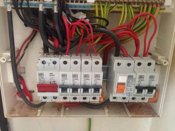 Electrical installation condition report in Sawston today #electrician #cambridge #sawston