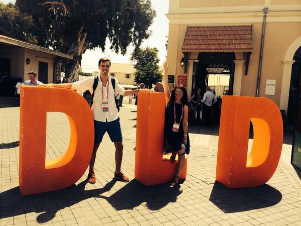 Happy to be here <a href="/DLDTelAviv/">DLD Tel Aviv</a>!