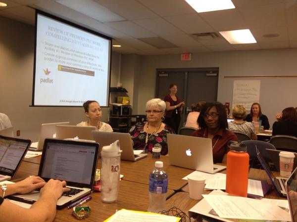 sdunham's tweet photo. PLC Collaboration and Learning. #PascoPLCs @ameliadgvl http://t.co/0wLsFHImua
