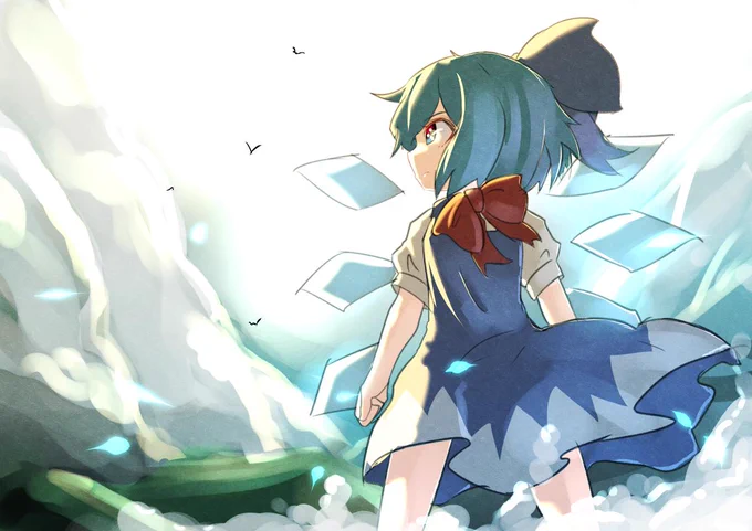 チルノ#深夜の真剣お絵描き60分一本勝負 