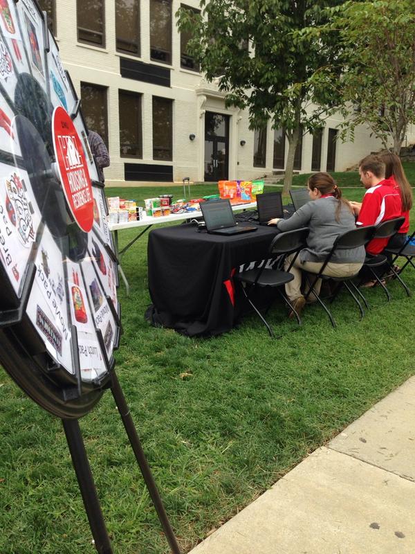WKU_MAPWorks's tweet photo. Come see us at COHH from 9-12 today!! Spin the wheel and win a prize! #WKUMapped http://t.co/bpbW4m1I1S