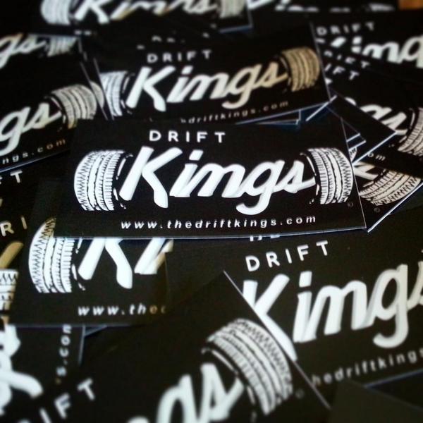 The_DRIFT_Kings's tweet photo. Buy A #Sticker Pack of 5 for $8.00 and slap some on yours and your team's #cars #spreadtheword about the #DRIFTKings http://t.co/rlrTxBbada