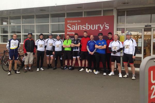 mrlinlithgow's tweet photo. Great effort by all colleagues and customers in Denny to raise £1000 for @SoPreciousNNU as part of @BigBikeRide2 👏👍 http://t.co/sTpKsCQTgc