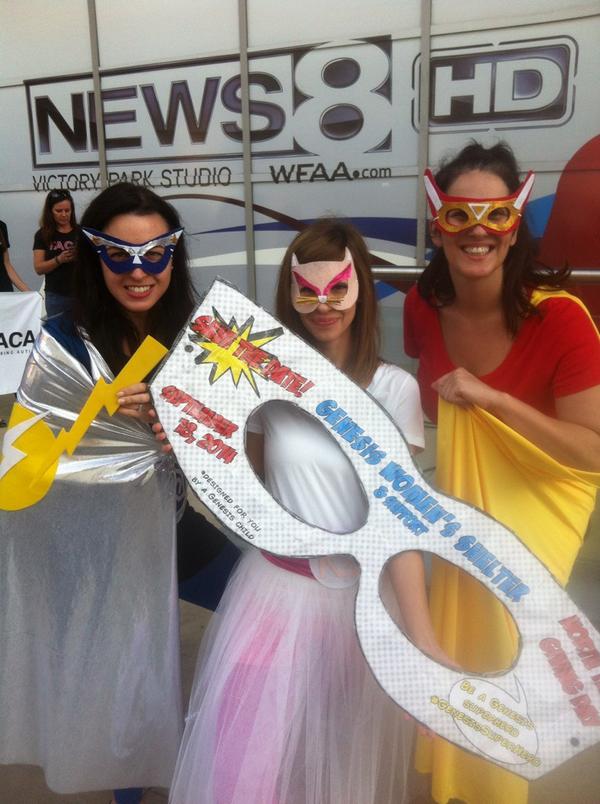 Superheroes are super cool. #truth <a href="/ntxgivingday/">North Texas Giving Day</a> <a href="/GenesisShelter/">Genesis Women’s Shelter & Support</a>
