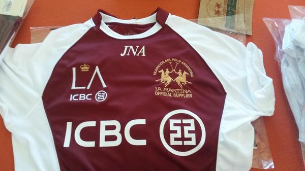 LaAguadaPolo's tweet photo. En las camisetas el homaneje a Javo, siempre presente en todos nosotros. http://t.co/LjUNQIYbRb