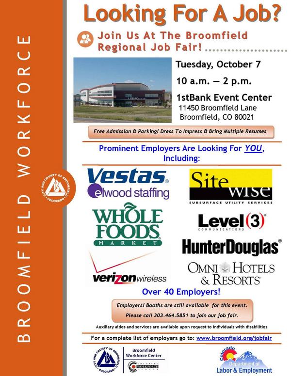 ColoradoLabor's tweet photo. #colorado #jobfair #jobs #job #coloradojobs #workincolorado #denver #workforcedevelopmentmonth http://t.co/2foQwQHRKY