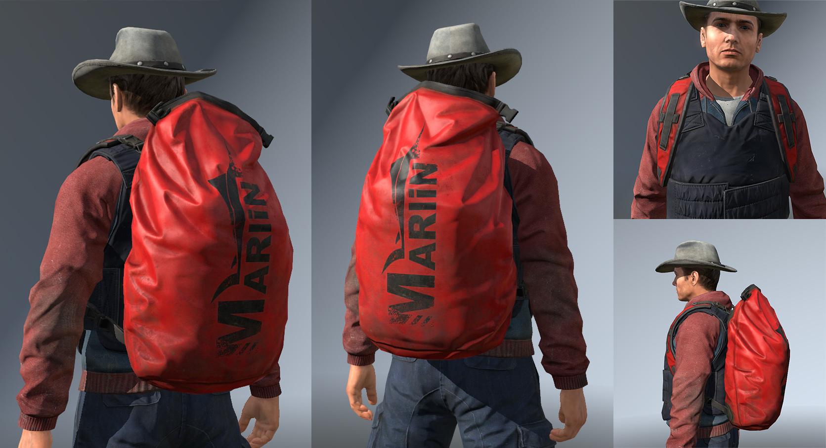 Рюкзак в DAYZ инвентарь