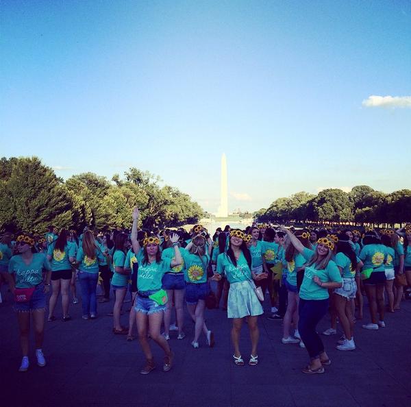 emily_massel's tweet image. So much fun to watch @GWKappaDelta grow from the alpha class two years ago to our new #deltaclass !! #BidDay2014 #KD