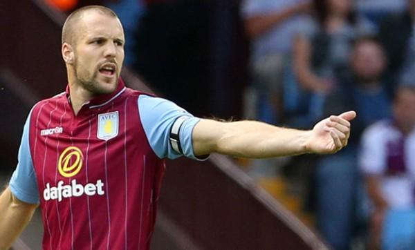 FootballFanCast's tweet photo. Why would I want to move down the table to #MUFC or #AFC? Says #AVFC ace - http://t.co/amwoLqrsrl http://t.co/svCpW54n6a