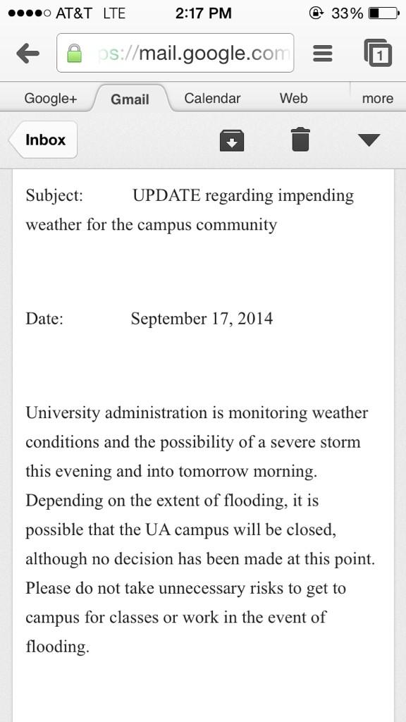 lightlysauteed's tweet photo. #tease @UofAClassOf2018 http://t.co/U75G1cdU2y