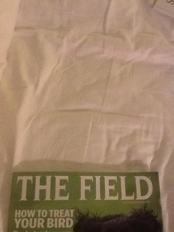 Manners15's tweet photo. @flossie54 @soozem great marriage advice from this month's @thefieldmag ! #newlywed #wife #bedporn @smashingchap1 http://t.co/bCe5JMqC2o