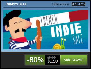 French Indie Sale sur Steam !