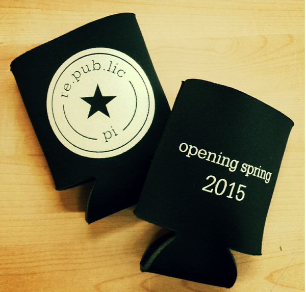 CasselPromotion's tweet photo. Great way to announce a new local restaurant. Spring of 2015! 12oz foam collapsible koozie with a two sided imprint. http://t.co/sas21Ih2ww