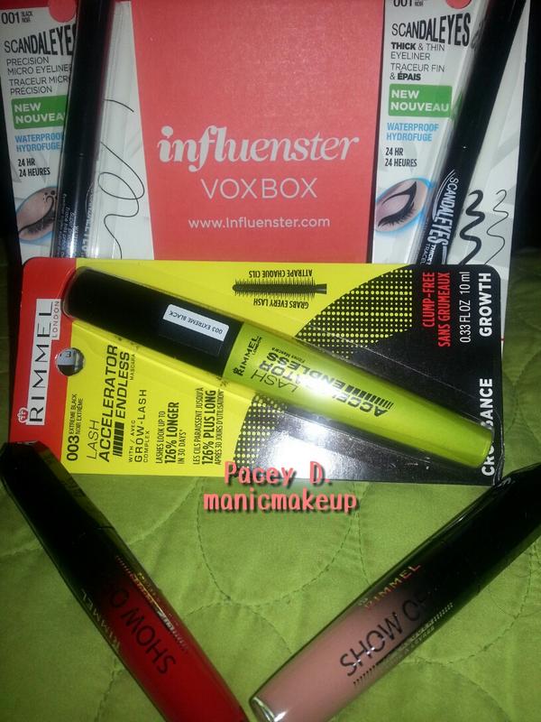 ManicMakeUp's tweet image. Got my @InfluensterVox for the @rimmellondonUS badge prize pack for the #SpringVoxBox in the mail !
#influensterchamp