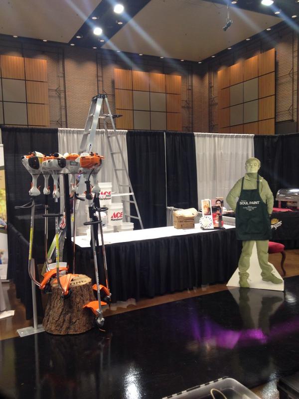 The <a href="/kabelinace/">Kabelin Ace Hardware</a> booth is all set to go for tonight's #SJCExpo!