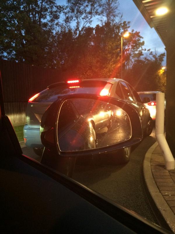 itssophiefisher's tweet image. Bloody hell....Only wanted a bloody milkshake!! #totalgridlock